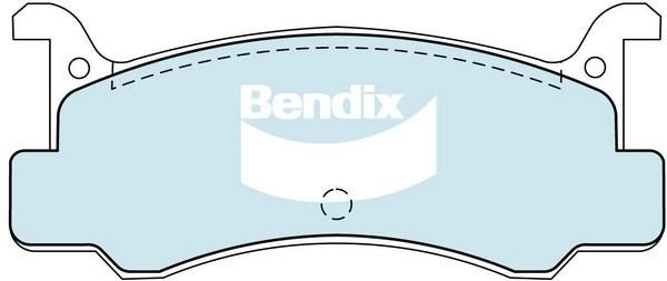 Bendix USA DB1159 GCT Гальмівні колодки, комплект DB1159GCT: Купити в Україні - Добра ціна на EXIST.UA!