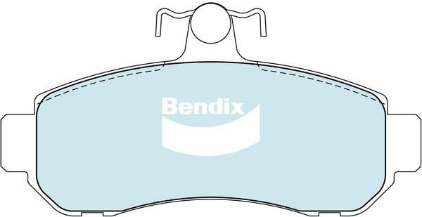 Bendix USA DB1203 HD Гальмівні колодки, комплект DB1203HD: Купити в Україні - Добра ціна на EXIST.UA!