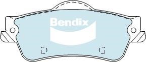 Bendix USA DB1766 SRT Гальмівні колодки, комплект DB1766SRT: Купити в Україні - Добра ціна на EXIST.UA!