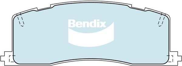 Bendix USA DB1213 HD Гальмівні колодки, комплект DB1213HD: Купити в Україні - Добра ціна на EXIST.UA!