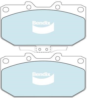 Bendix USA DB1170 GCT Гальмівні колодки, комплект DB1170GCT: Купити в Україні - Добра ціна на EXIST.UA!