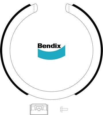Bendix USA BS3216 Колодки гальмівні стояночного гальма BS3216: Купити в Україні - Добра ціна на EXIST.UA!