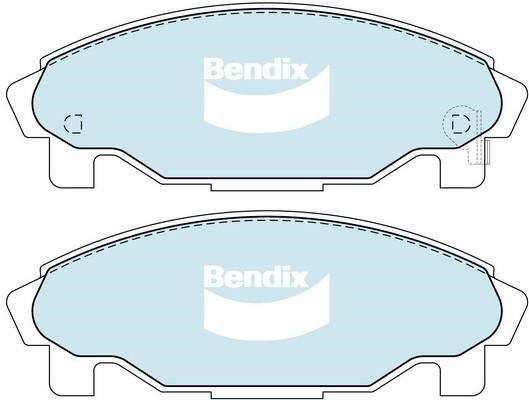 Bendix USA DB1271 GCT Гальмівні колодки, комплект DB1271GCT: Купити в Україні - Добра ціна на EXIST.UA!