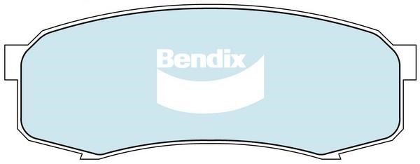 Bendix USA DB1200 HD Гальмівні колодки, комплект DB1200HD: Купити в Україні - Добра ціна на EXIST.UA!