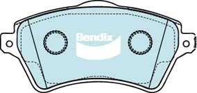 Bendix USA DB1506 -4WD Гальмівні колодки, комплект DB15064WD: Купити в Україні - Добра ціна на EXIST.UA!
