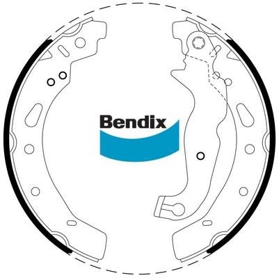 Bendix USA BS5022 Колодки гальмівні барабанні, комплект BS5022: Купити в Україні - Добра ціна на EXIST.UA!