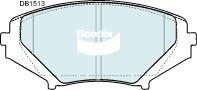 Bendix USA DB1513 GCT Гальмівні колодки, комплект DB1513GCT: Купити в Україні - Добра ціна на EXIST.UA!