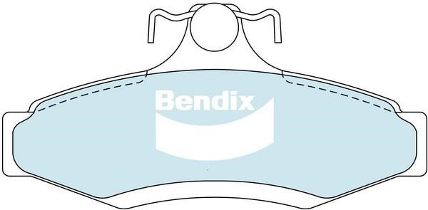 Bendix USA DB1204 ULT Гальмівні колодки, комплект DB1204ULT: Купити в Україні - Добра ціна на EXIST.UA!