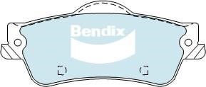 Bendix USA DB1766 ULT Гальмівні колодки, комплект DB1766ULT: Приваблива ціна - Купити в Україні на EXIST.UA!