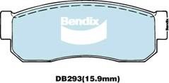 Bendix USA DB293 GCT Гальмівні колодки, комплект DB293GCT: Купити в Україні - Добра ціна на EXIST.UA!