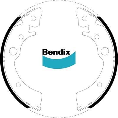 Bendix USA BS1610 Колодки гальмівні барабанні, комплект BS1610: Купити в Україні - Добра ціна на EXIST.UA!