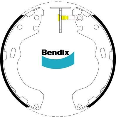 Bendix USA BS1791 Колодки гальмівні барабанні, комплект BS1791: Купити в Україні - Добра ціна на EXIST.UA!