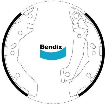 Bendix USA BS1739 Колодки гальмівні барабанні, комплект BS1739: Купити в Україні - Добра ціна на EXIST.UA!