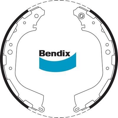 Bendix USA BS1726 Колодки гальмівні барабанні, комплект BS1726: Купити в Україні - Добра ціна на EXIST.UA!