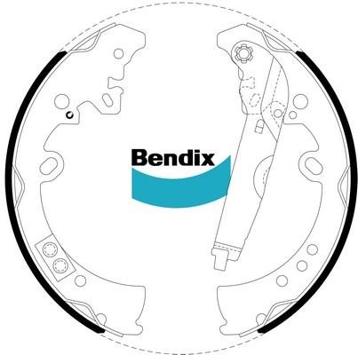 Bendix USA BS5008 Колодки гальмівні барабанні, комплект BS5008: Купити в Україні - Добра ціна на EXIST.UA!