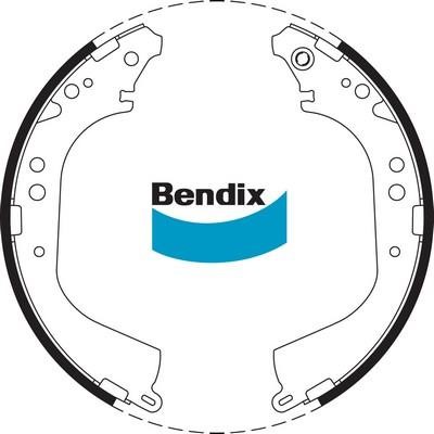 Bendix USA BS1668 Колодки гальмівні барабанні, комплект BS1668: Купити в Україні - Добра ціна на EXIST.UA!