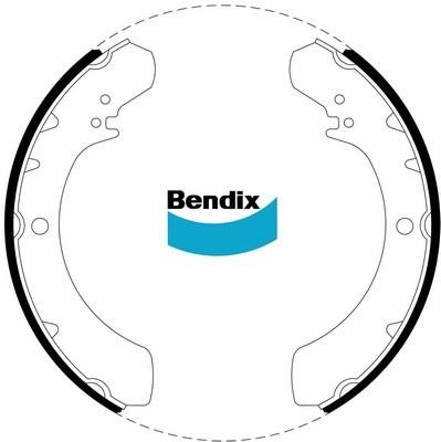 Bendix USA BS1407 Колодки гальмівні барабанні, комплект BS1407: Купити в Україні - Добра ціна на EXIST.UA!