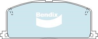 Bendix USA DB308 HD Гальмівні колодки, комплект DB308HD: Купити в Україні - Добра ціна на EXIST.UA!