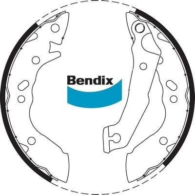 Bendix USA BS1701 Колодки гальмівні барабанні, комплект BS1701: Купити в Україні - Добра ціна на EXIST.UA!