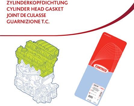 Wilmink Group WG2149512 Прокладка ГБЦ WG2149512: Купити в Україні - Добра ціна на EXIST.UA!