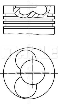 Wilmink Group WG1104399 Поршень WG1104399: Купити в Україні - Добра ціна на EXIST.UA!