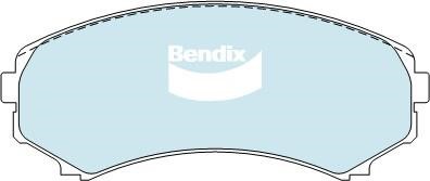 Bendix USA DB1388 HD Гальмівні колодки, комплект DB1388HD: Купити в Україні - Добра ціна на EXIST.UA!