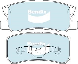 Bendix USA DB1464 HD Гальмівні колодки, комплект DB1464HD: Купити в Україні - Добра ціна на EXIST.UA!