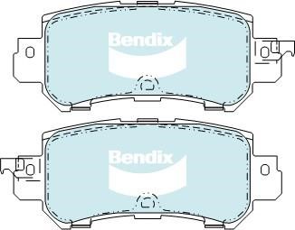 Bendix USA DB2227 HD Гальмівні колодки, комплект DB2227HD: Купити в Україні - Добра ціна на EXIST.UA!