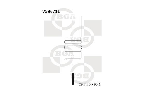 Wilmink Group WG1491530 Клапан впускний WG1491530: Купити в Україні - Добра ціна на EXIST.UA!