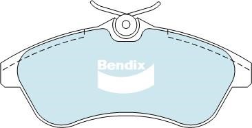 Bendix USA DB2043 HD Гальмівні колодки, комплект DB2043HD: Купити в Україні - Добра ціна на EXIST.UA!