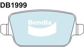 Bendix USA DB1999 HD Гальмівні колодки, комплект DB1999HD: Купити в Україні - Добра ціна на EXIST.UA!