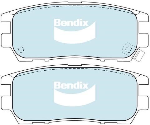 Bendix USA DB1231 HD Гальмівні колодки, комплект DB1231HD: Купити в Україні - Добра ціна на EXIST.UA!