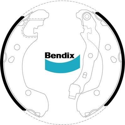 Bendix USA BS5102 Колодки гальмівні барабанні, комплект BS5102: Купити в Україні - Добра ціна на EXIST.UA!