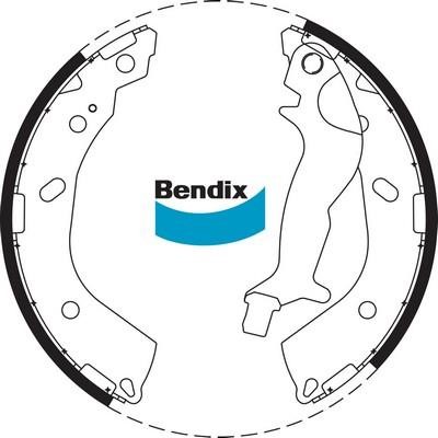 Bendix USA BS1780 Колодки гальмівні барабанні, комплект BS1780: Купити в Україні - Добра ціна на EXIST.UA!