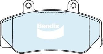 Bendix USA DB1169 EURO+ Гальмівні колодки, комплект DB1169EURO: Купити в Україні - Добра ціна на EXIST.UA!