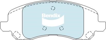 Bendix USA DB2065 GCT Гальмівні колодки, комплект DB2065GCT: Купити в Україні - Добра ціна на EXIST.UA!
