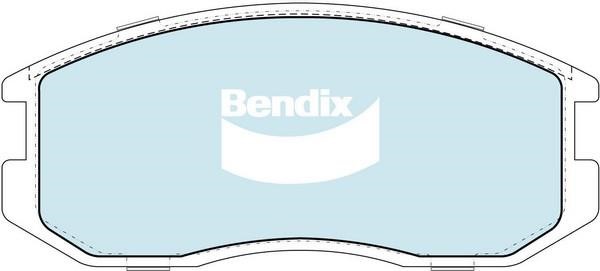 Bendix USA DB1201 GCT Гальмівні колодки, комплект DB1201GCT: Купити в Україні - Добра ціна на EXIST.UA!