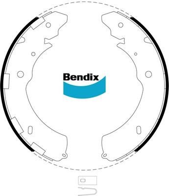 Bendix USA BS5018 Колодки гальмівні барабанні, комплект BS5018: Купити в Україні - Добра ціна на EXIST.UA!