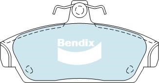 Bendix USA DB2053 HD Гальмівні колодки, комплект DB2053HD: Купити в Україні - Добра ціна на EXIST.UA!
