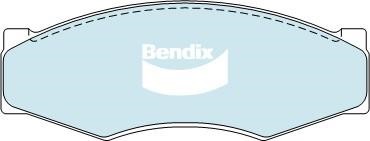 Bendix USA DB340 HD Гальмівні колодки, комплект DB340HD: Купити в Україні - Добра ціна на EXIST.UA!