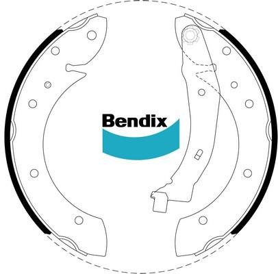 Bendix USA BS1805 Колодки гальмівні барабанні, комплект BS1805: Купити в Україні - Добра ціна на EXIST.UA!
