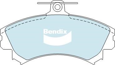 Bendix USA DB1402 GCT Гальмівні колодки, комплект DB1402GCT: Купити в Україні - Добра ціна на EXIST.UA!