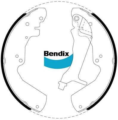 Bendix USA BS1892 Колодки гальмівні барабанні, комплект BS1892: Купити в Україні - Добра ціна на EXIST.UA!