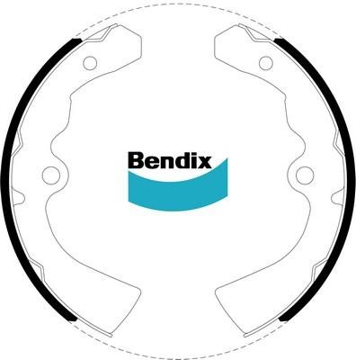 Bendix USA BS1042 Колодки гальмівні барабанні, комплект BS1042: Приваблива ціна - Купити в Україні на EXIST.UA!