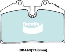 Bendix USA DB440 ULT Гальмівні колодки, комплект DB440ULT: Купити в Україні - Добра ціна на EXIST.UA!