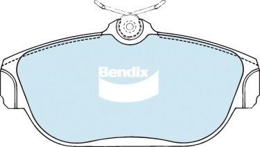Bendix USA DB1198 GCT Гальмівні колодки, комплект DB1198GCT: Купити в Україні - Добра ціна на EXIST.UA!
