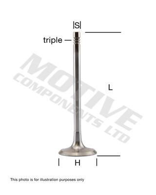 Motive Components EV7482 Клапан випускний EV7482: Купити в Україні - Добра ціна на EXIST.UA!