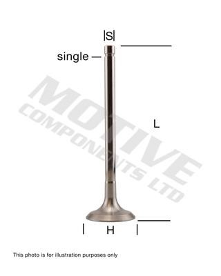 Motive Components EV7083 Клапан випускний EV7083: Купити в Україні - Добра ціна на EXIST.UA!