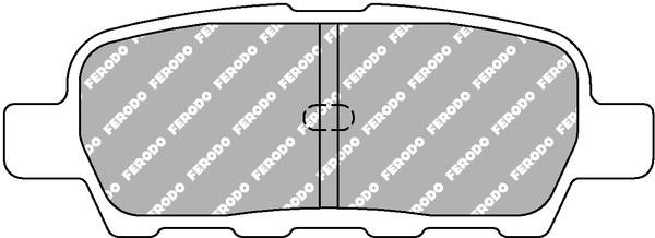 Ferodo FCP 1693H Гальмівні колодки FERODO DS2500, комплект FCP1693H: Купити в Україні - Добра ціна на EXIST.UA!