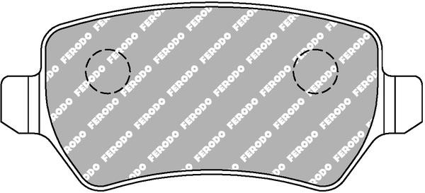 Ferodo FCP1521H Гальмівні колодки FERODO DS2500, комплект FCP1521H: Купити в Україні - Добра ціна на EXIST.UA!